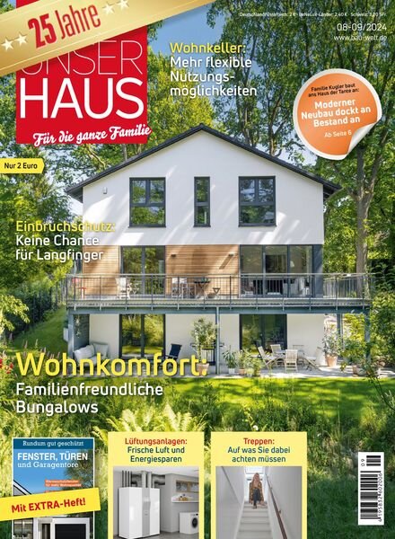 Unser Haus – August-September 2024 Cover