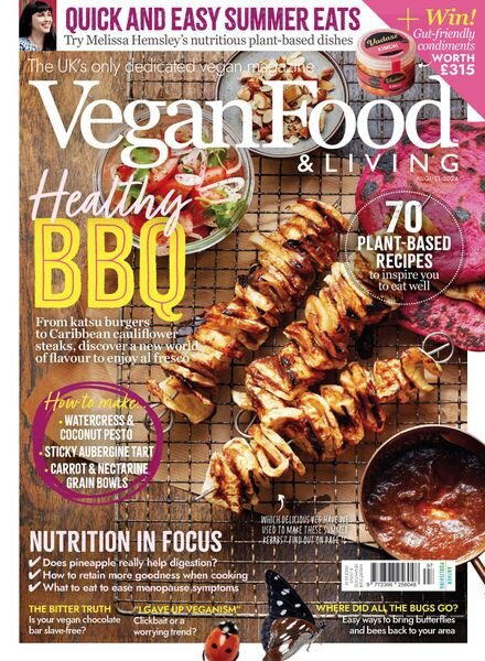 Vegan Food & Living – August 2024 Cover