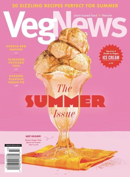VegNews Magazine – Summer 2024 Cover