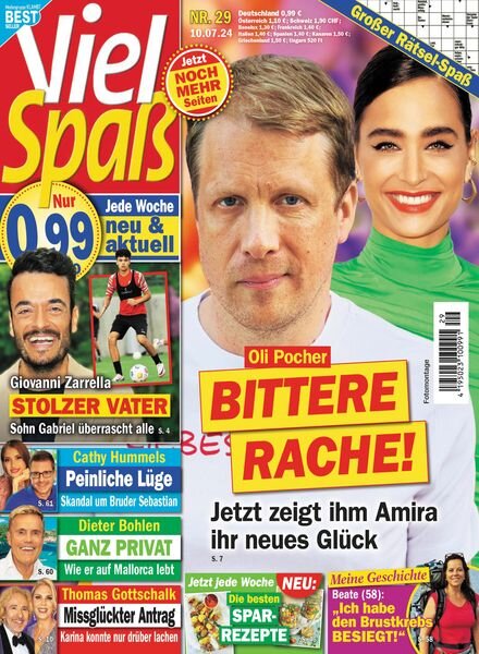 Viel Spass – 10 Juli 2024 Cover