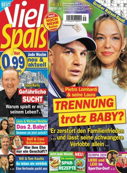 Viel Spass – 24 Juli 2024 Cover
