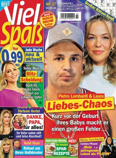 Viel Spass – 26 Juni 2024 Cover