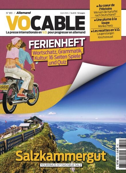 Vocable Allemand – Aout 2024 Cover