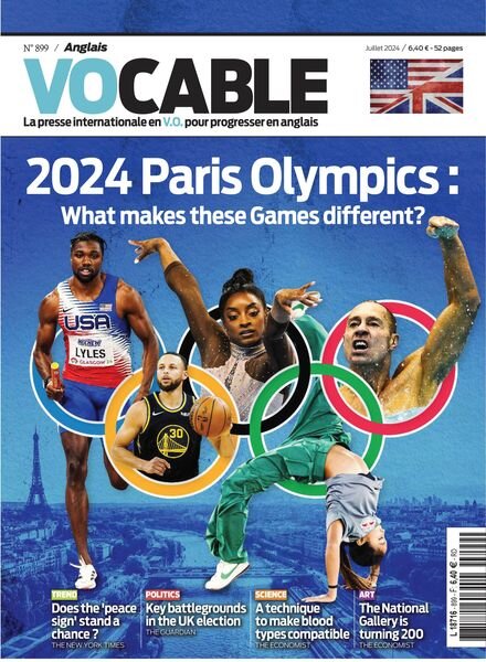 Vocable Anglais – 28 Juillet 2024 Cover