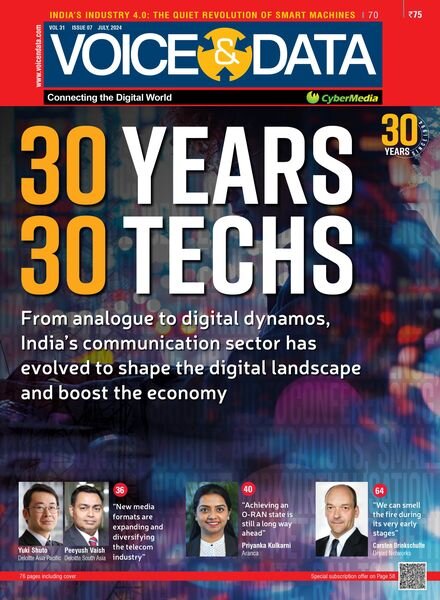 Voice & Data – July 2024 Cover