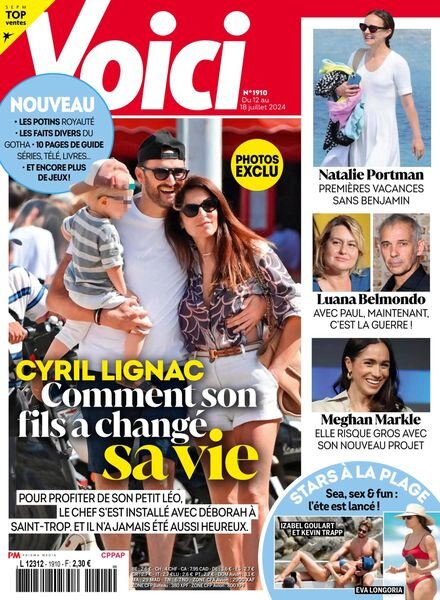 Voici – 12 Juillet 2024 Cover