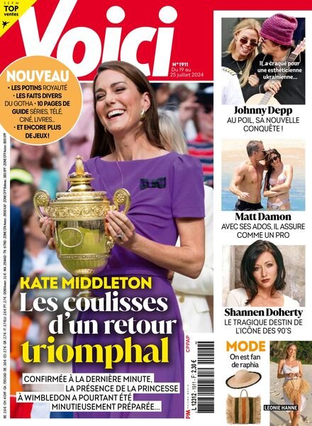 Voici – 19 Juillet 2024 Cover