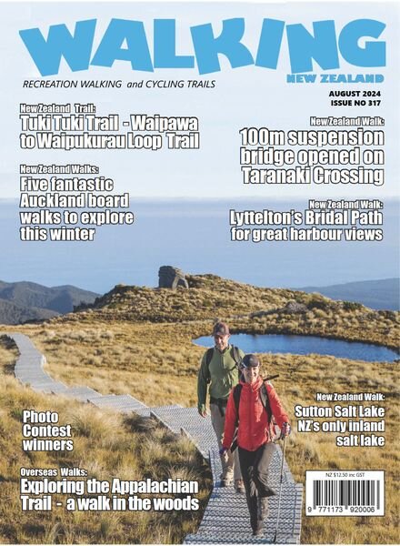 Walking New Zealand – August 2024 Cover