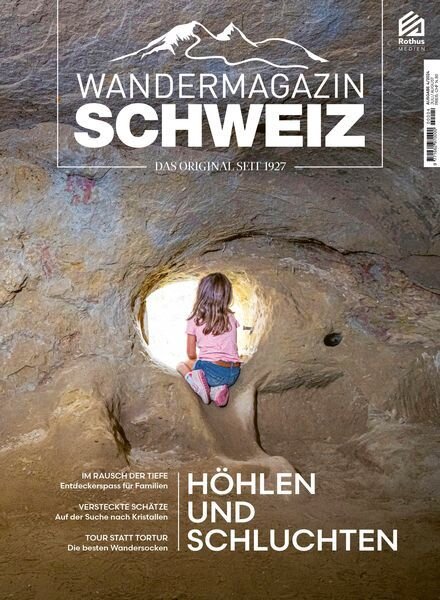 Wandermagazin Schweiz – August 2024 Cover