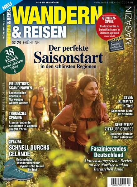 Wandern & Reisen – Fruhling 2024 Cover