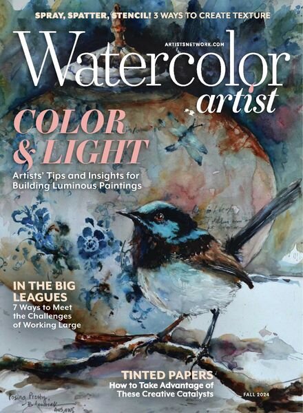 Watercolor Artist – Fall 2024 Cover