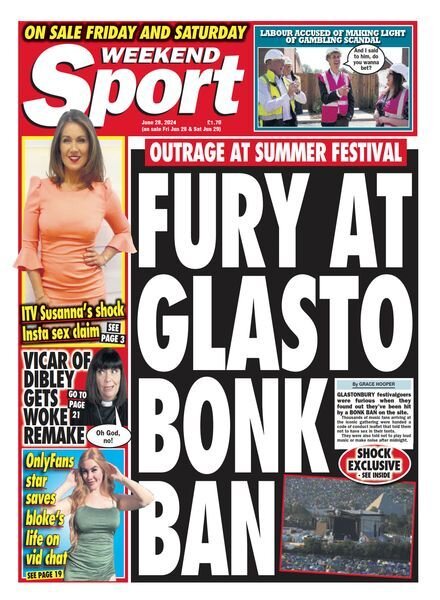 Weekend Sport – 28 June 2024 Cover