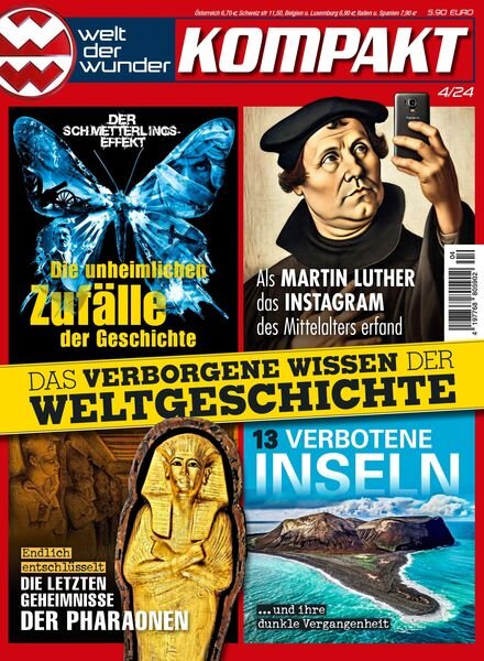Welt der Wunder Kompakt – Juli-August 2024 Cover