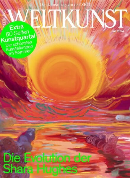 Weltkunst – Juli 2024 Cover