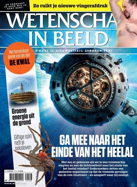 Wetenschap in Beeld – Augustus 2024 Cover