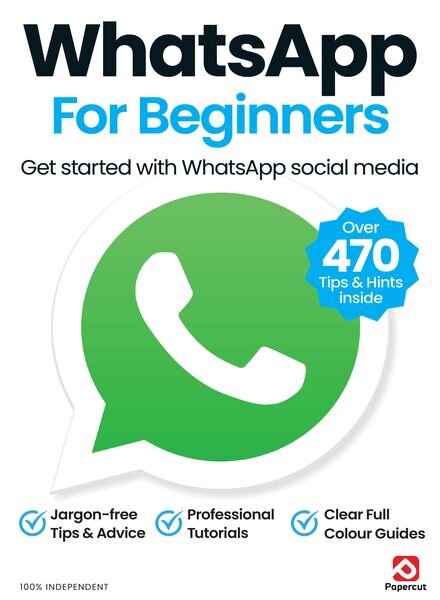WhatsApp For Beginners – July 2024 Cover