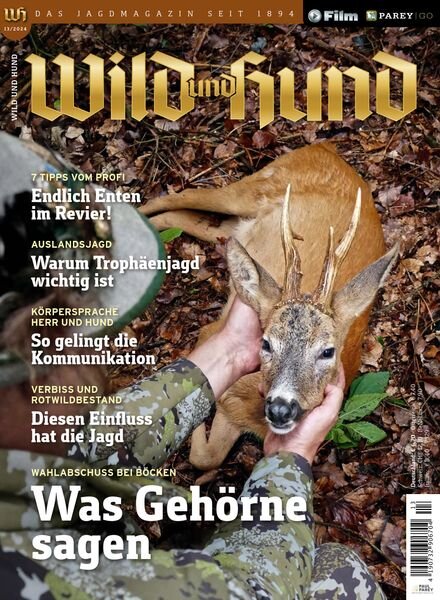 Wild und Hund – Nr 13 2024 Cover