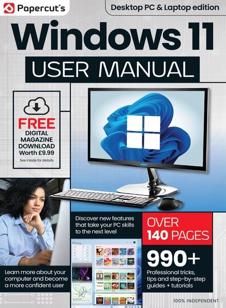 Windows 11 User Manual – June 2024 Cover
