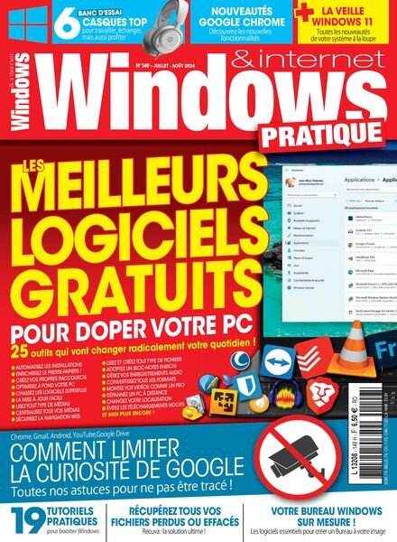 Windows & Internet Pratique – Juillet-aout 2024 Cover
