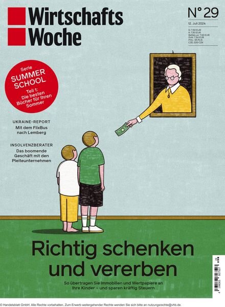 WirtschaftsWoche – 12 Juli 2024 Cover