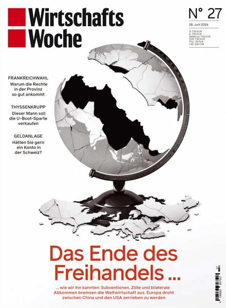Wirtschaftswoche – 28 Juni 2024 Cover