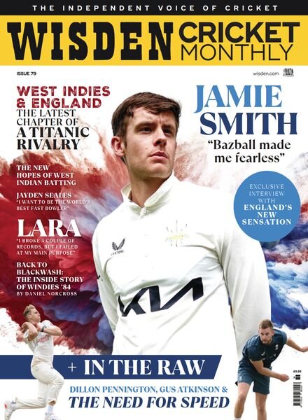 Wisden Cricket Monthly – Issue 79 2024 Cover