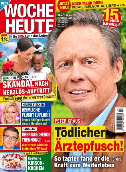 Woche Heute – 26 Juni 2024 Cover