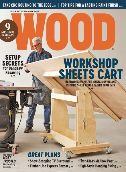 Wood Magazine – September 2024 Cover