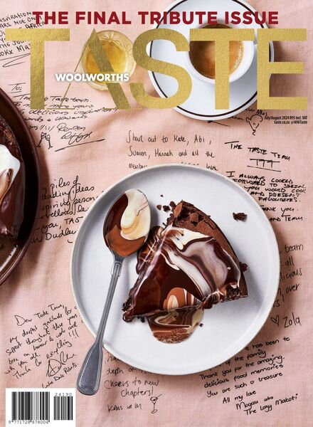 Woolworths Taste – July-August 2024 Cover