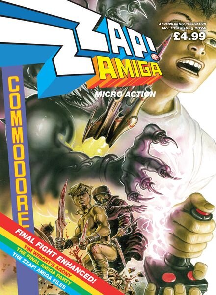 ZZAP! AMIGA – Issue 17 – July-August 2024 Cover