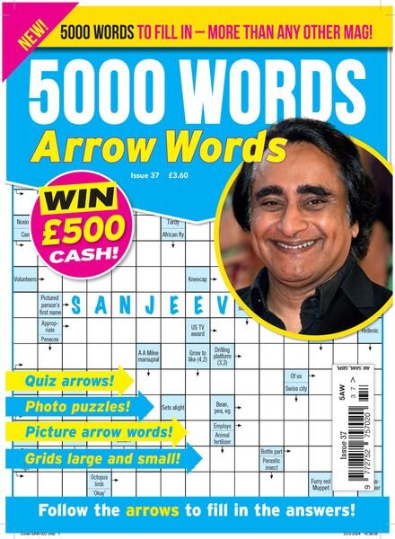 5000 Words Arrow words – August 2024 Cover