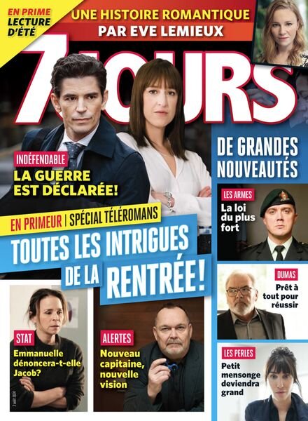 7 Jours – 2 Aout 2024 Cover