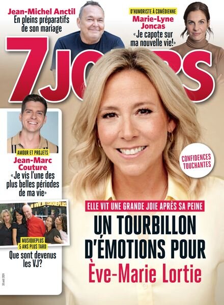 7 Jours – 30 Aout 2024 Cover