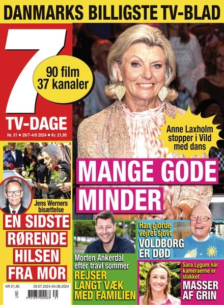 7 TV-Dage – 29 Juli 2024 Cover