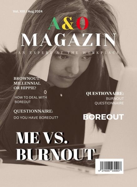 A & O Magazine English Edition – August 2024 Cover