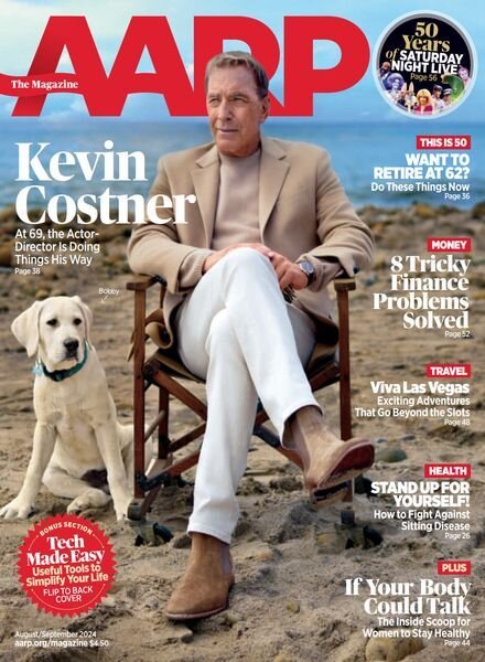 AARP The Magazine – August-September 2024 Cover