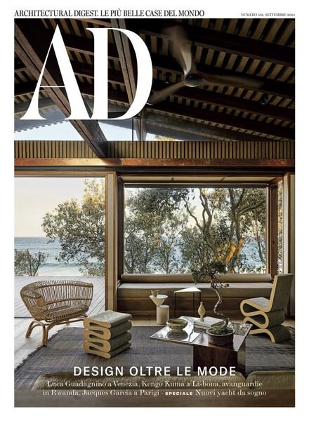 AD Architectural Digest Italia – Settembre 2024 Cover