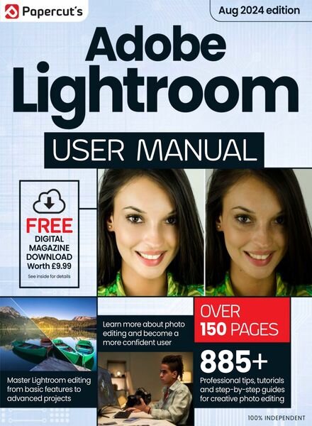 Adobe Lightroom User Manual – August 2024 Cover