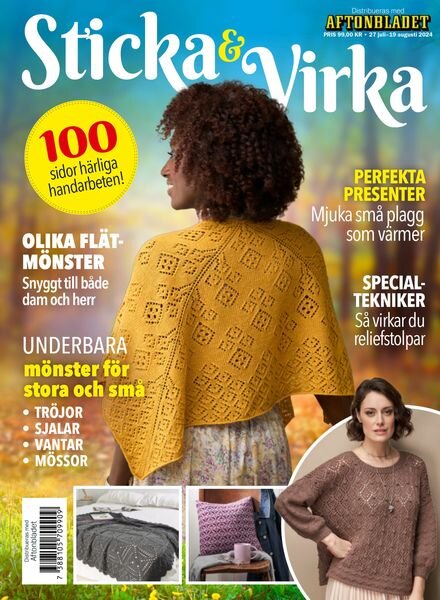 Aftonbladet Sticka & Virka – Juli 2024 Cover