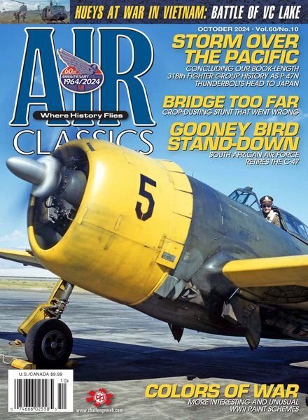 Air Classics Where History Flies! – October 2024 Cover
