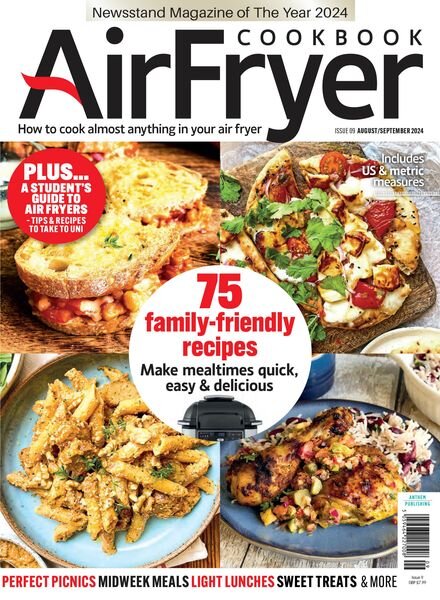AirFryer CookBook – August-September 2024 Cover