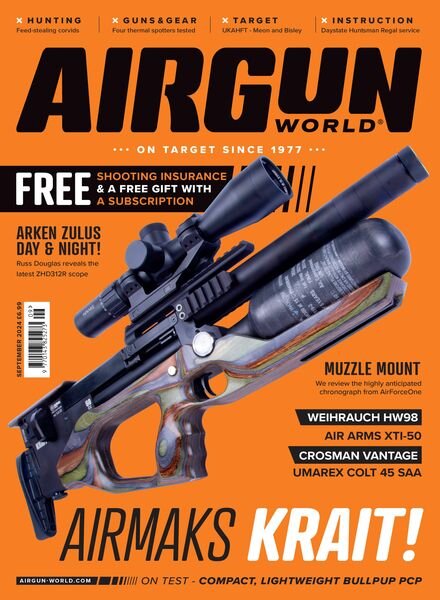Airgun World – September 2024 Cover