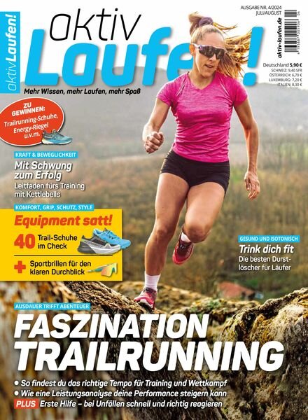aktiv Laufen – Juli-August 2024 Cover