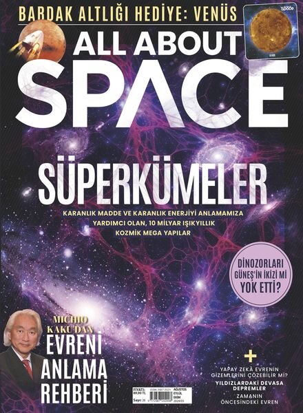 All About Space Turkiye – Agustos 2024 Cover