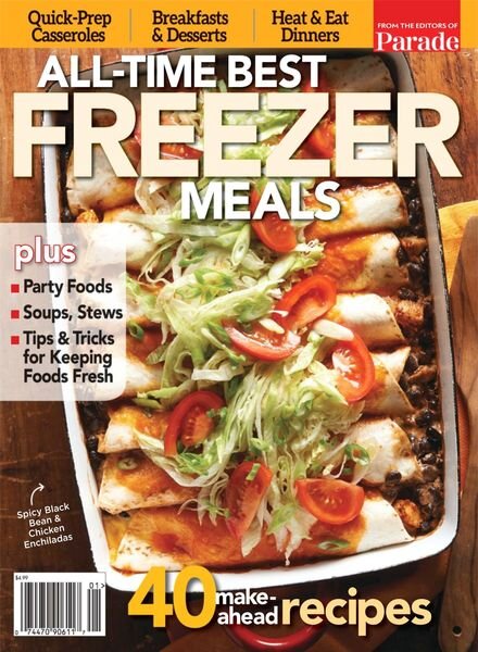 All-Time Best Freezer Meals- 2nd Edition – 2024 Cover