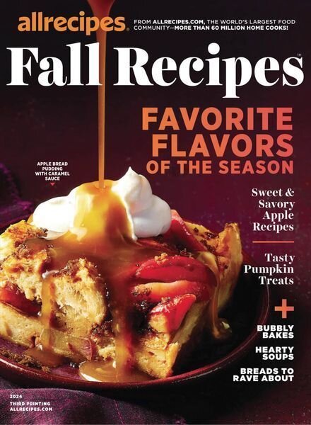 Allrecipes – Fall Recipes 2024 Cover