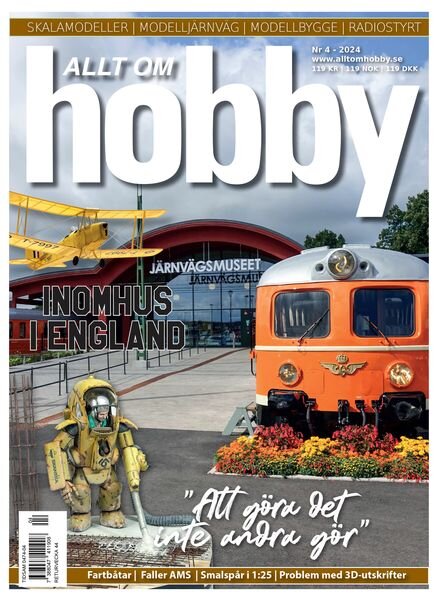 Allt om Hobby – Augusti 2024 Cover