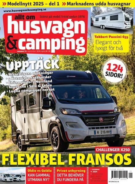 Allt om Husvagn & Camping – Augusti 2024 Cover