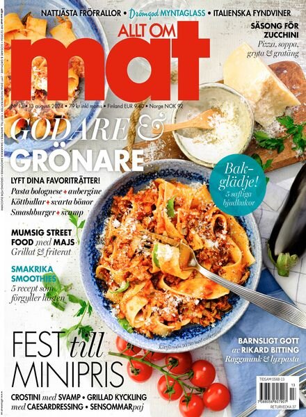 Allt om Mat – 14 Augusti 2024 Cover