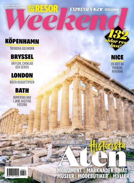 Allt om Resor – Augusti 2024 Cover